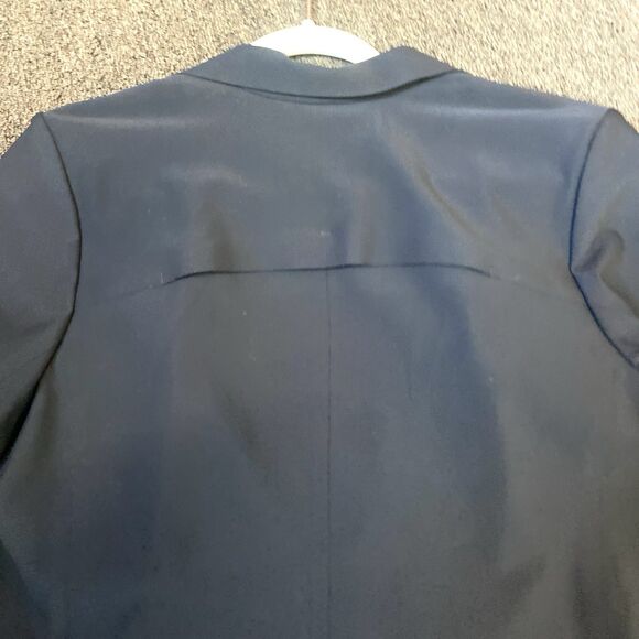 Athleta Womens Avenues Blazer Black Jacket One Snap Stretch 6 Seamless Soft - Picture 8 of 10